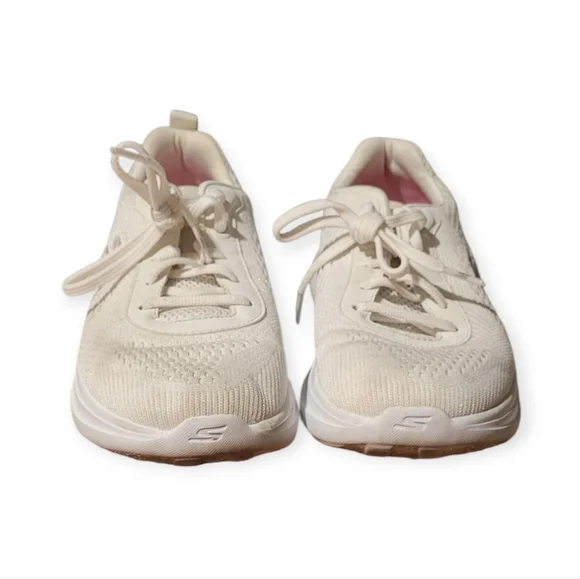 Womens Sketchers Sneakers White - Picture 2 of 6